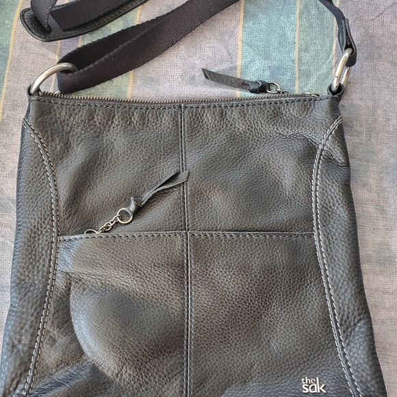 The Sak Handbags - The Sak Black Leather Crossbody Bag